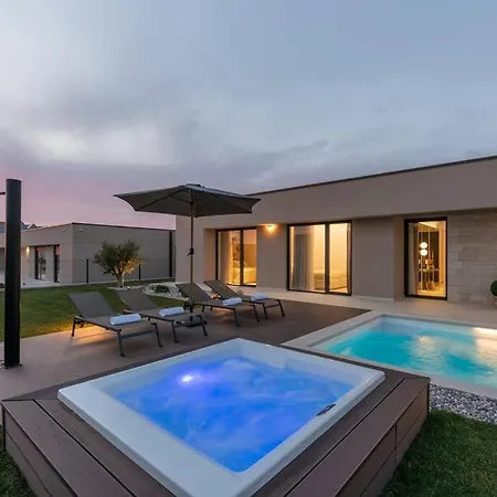 Daleo With Heated Pool And Jacuzzi Near Porec
